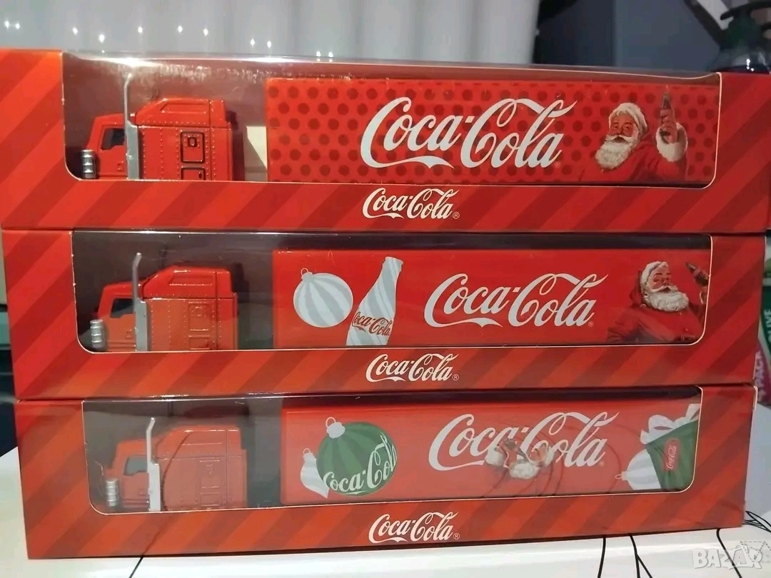 Коледен колекционерски камион Coca-Cola , снимка 1