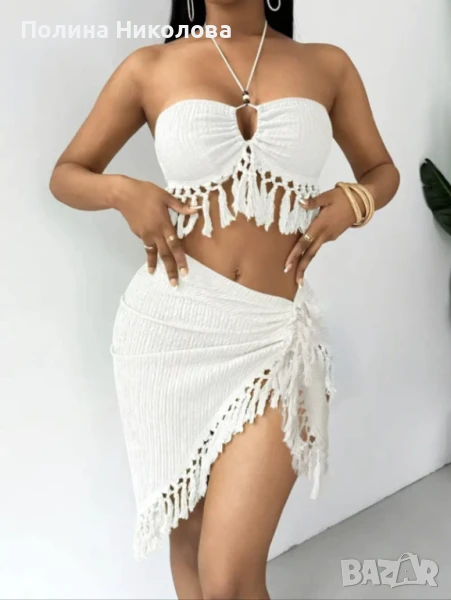 Дамски бански в четири части, снимка 1