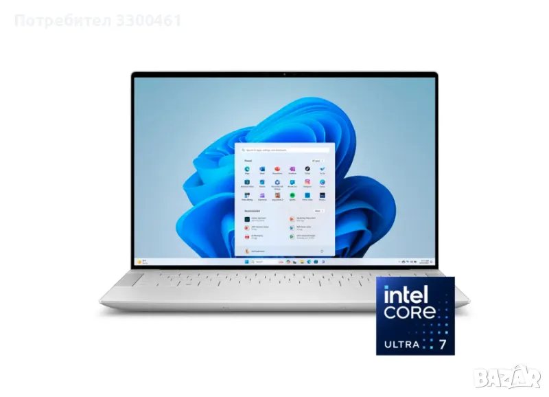 Нов Dell XPS 14 9440, OLED Touch Screen, Intel Core Ultra 7, 32GB, 1TB SSD лаптоп, снимка 1