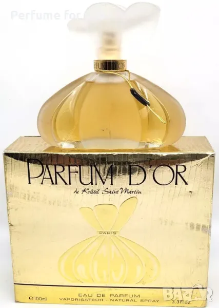 Ретро парфюм D'Or By Kristel  Saint Martin- EDP - For Women - 100Ml, снимка 1