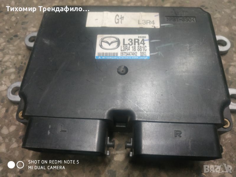 Компютър ECU Mazda 6, 2.3, 166 к.с. E6T54474H2, L3R4, 18 881C, MITSUBISHI, снимка 1