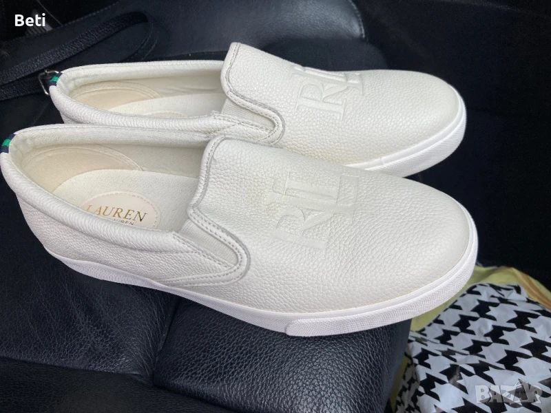 Кожени обувки/ мокасини Ralph Lauren, снимка 1