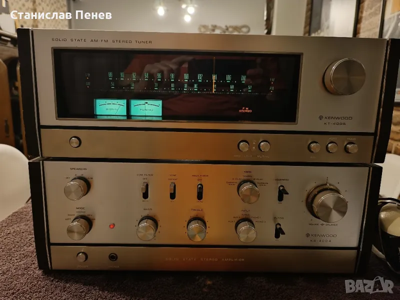 Kenwood KA-4004/KT-4005 Vintage Stereo System , снимка 1