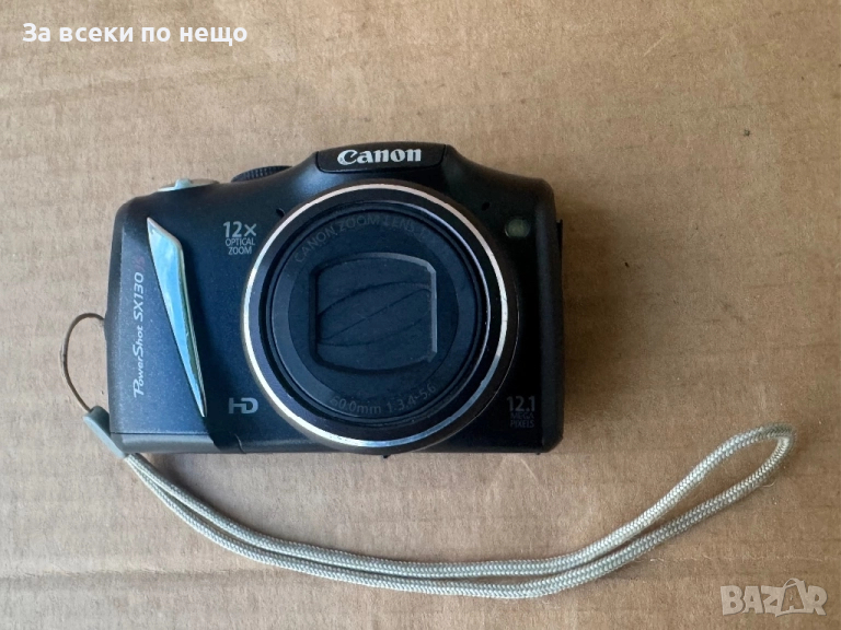 Цифров фотоапарат Canon PowerShot SX130is , 12.1 MP , Canon SX130is, снимка 1