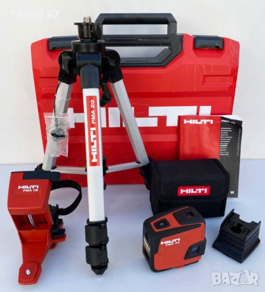 Hilti PMC 46 - Точков и линеен лазер неразличим от нов!, снимка 1