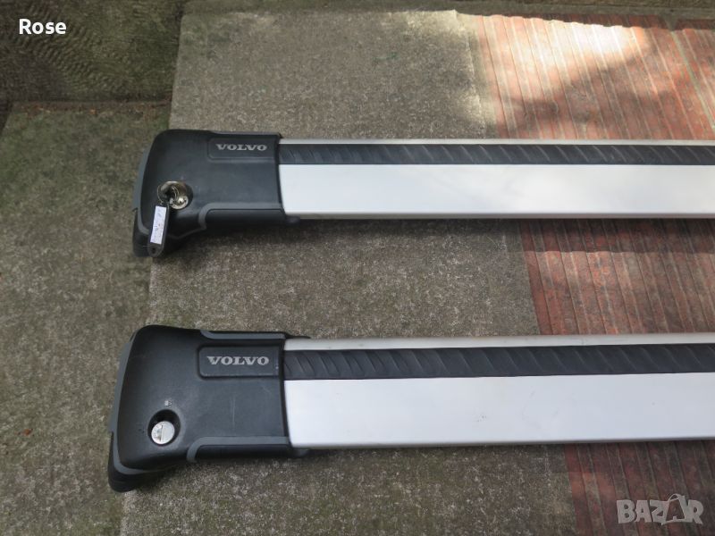 Volvo XC90 ,2016- 2019г, Thule WingBar Edge,оригинални греди, снимка 1