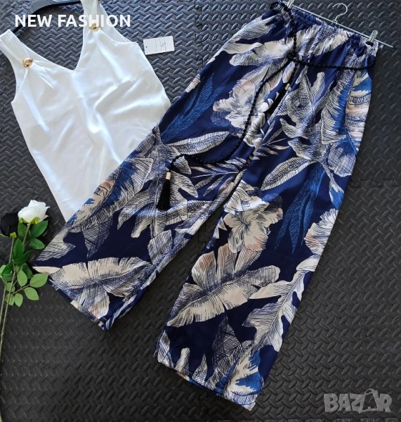 Дамски Панталони - Сатен✨, снимка 1