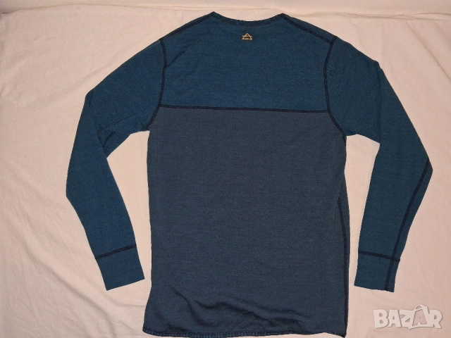 Devold Kvitegga Merino 230 Shirt Man Woods (L) мъжка двулицева термо блуза, снимка 7 - Спортни дрехи, екипи - 53485606