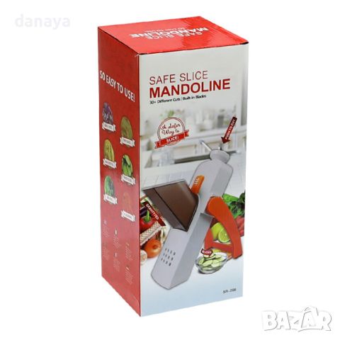 4945 Вертикално ренде за зеленчуци Safe Slice Mandoline, снимка 5 - Аксесоари за кухня - 46512335