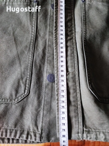 Военно Tommy Jeans TJM CARGO JACKET мъжко яке military Style зелено памук ХЛ , снимка 9 - Якета - 53281724