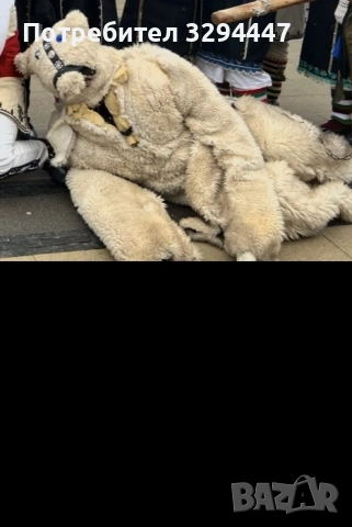 Кукерски костюм на мечка 