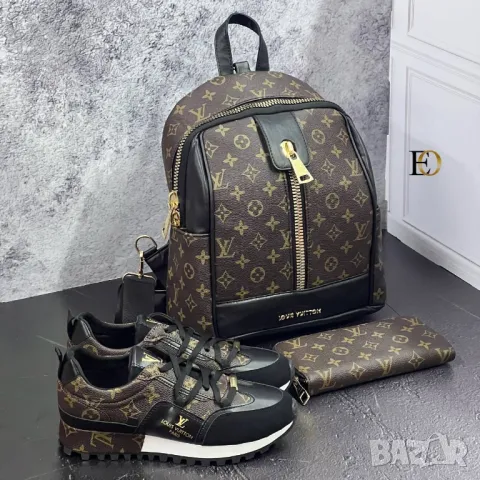 дамски маратонки, чанта и портмоне louis vuitton , снимка 2 - Чанти - 46861144