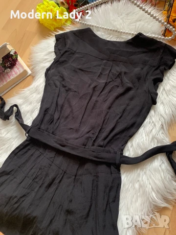 Къс черен гащеризон, снимка 3 - Гащеризони - 50867291