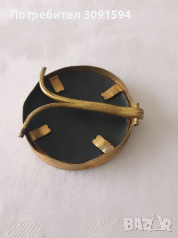 Малка Стара немска рамка месинг бронз , снимка 7 - Антикварни и старинни предмети - 45963185