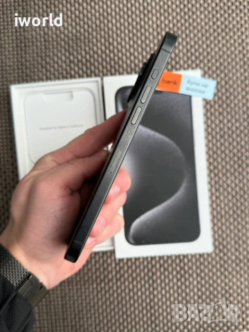 512GB❗️100% Батерия✅  iPhone 15 PRO MAX❗️ Лизинг от 29€/мес ✅Black Titanium , снимка 7 - Apple iPhone - 53632276