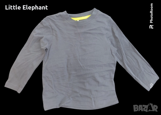 Блузка с дълъг ръкав за 2-3 год момченце тъмно синя(green),Англия/нова