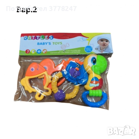 Бебешки дрънкалки, снимка 2 - Дрънкалки и чесалки - 52971115