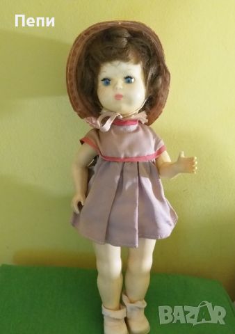 Кукла със сламена шапка, снимка 1 - Колекции - 46409233
