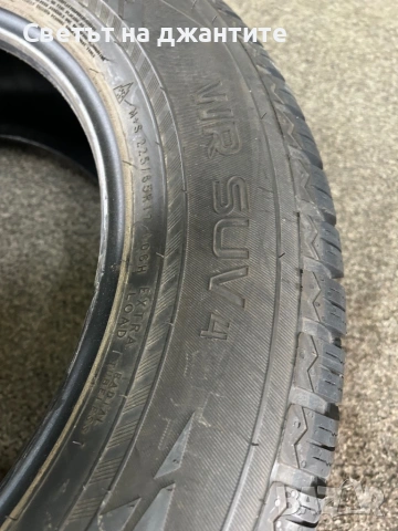Гуми Зимни 225/65/17 Nokian 2 броя, снимка 7 - Гуми и джанти - 53138877