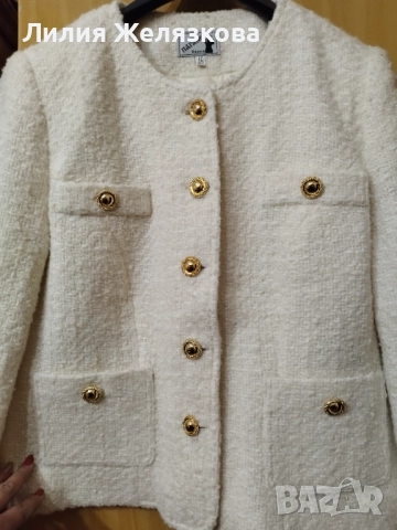 Дамско сако Остане,букле,46 номер, снимка 3 - Сака - 52664285