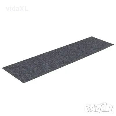 vidaXL Самозалепващи стелки за стълби, 15 бр, 76x20 см, светлосиви(SKU:326927), снимка 3 - Други - 48489353