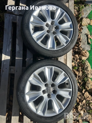 Гуми с джанти Audi, снимка 3 - Гуми и джанти - 52864316