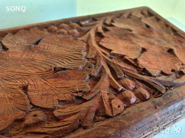 Красива Стара Дървена Кутия За Бижута,Дранкулки, снимка 9 - Антикварни и старинни предмети - 53144607