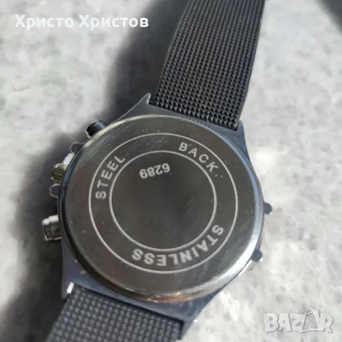 Мъжки луксозен часовник Hublot Steel Silver , снимка 7 - Мъжки - 47362945