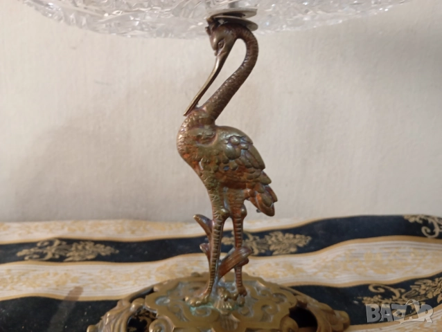 Винтидж купа, фруктиера , снимка 3 - Антикварни и старинни предмети - 52446206