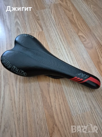 Selle Italia седалка за велосипед от естествена кожа , снимка 2 - Части за велосипеди - 53218489