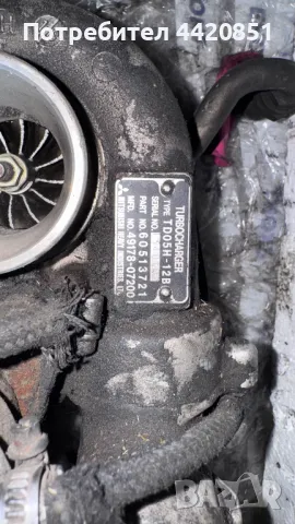 Турбо компресор за Alfa Romeo 164  - 60513721 / 49178-07200, снимка 2 - Части - 50167830