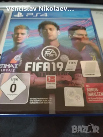 Playstation 5 disk с две игри и метална кутия fifa 19, още в гаранция, снимка 6 - PlayStation конзоли - 48133620