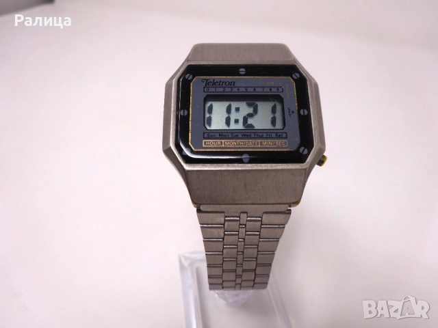 Електронен часовник Teletron от 80-те години