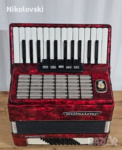 Акордеон Weltmeister Stella , снимка 4 - Акордеони - 53689944