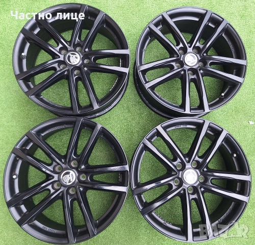 Продавам 4бр 18-ки джанти за Шкода Октавия, Супърб, Карок, Кодиак 
