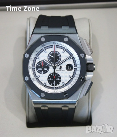Audemars Piguet Royal Oak Offshore Chronograph 43mm Khaki & Ceramic Bezel, снимка 16 - Мъжки - 52999054
