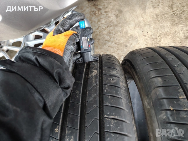 2бр.летни гуми HANKOOK 215 55 17 DOT23 цена за брой, снимка 4 - Гуми и джанти - 54082937