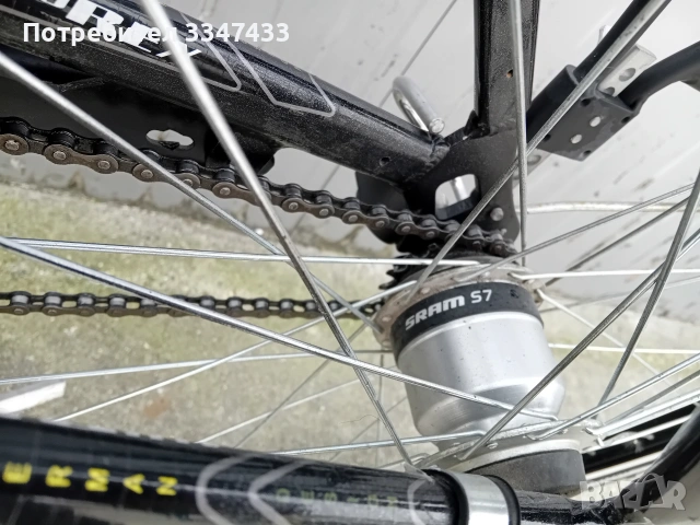 Продавам алуминиев електрически велосипед 26 цола made in germany, снимка 5 - Велосипеди - 54178238