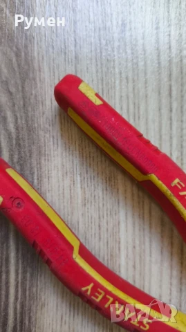 Клещи STANLEY VDE 1000V   , снимка 10 - Клещи - 50537049