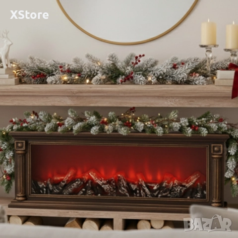 LED камина с ефект на жар – уют и атмосфера без дим и огън