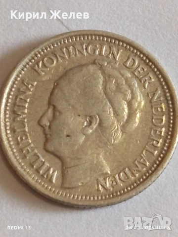 Сребърна монета 10 цента 1936г. Недерландия Кралица Вилхелмина за КОЛЕКЦИЯ 43355, снимка 5 - Нумизматика и бонистика - 53654119