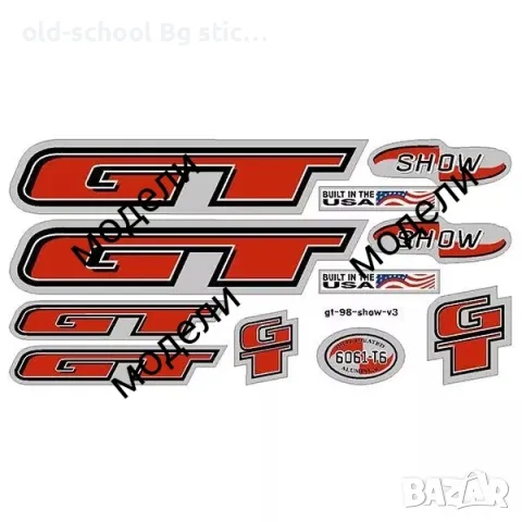 BMX GT STICKERS , снимка 18 - Велосипеди - 50369636