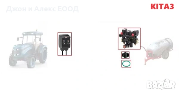 Пълни комплекти ARAG за ръчно електрическо управление с пулт-Полски, Овощни и Вентилаторни пръскачки, снимка 5 - Селскостопанска техника - 53992467