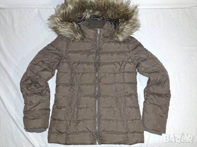 Tommy Hilfiger Womens Hooded Down Jacket  (L) и (S)  3 броя дамско пухено яке (пухенка) , снимка 15 - Якета - 52070074