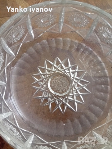 Купа кристал, снимка 3 - Антикварни и старинни предмети - 54140791