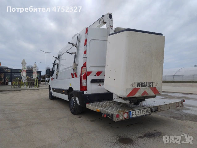 Автовишка Renault Master Vertalift, снимка 11 - Бусове и автобуси - 53670556
