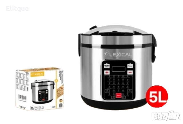 Мултикукър Lexical Multicooker LRC-3410, снимка 5 - Друга електроника - 52869435