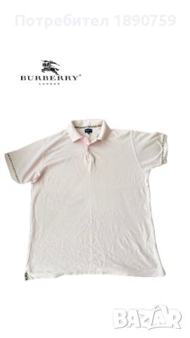 Мъжка тениска Burberry , снимка 1 - Тениски - 45219641