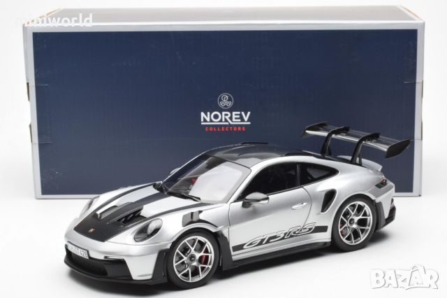 PORSCHE 911 992 GT3 от 2022 - мащаб 1:18 на NOREV моделът е нов в кутия, снимка 8 - Колекции - 45508612