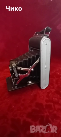 Стар английски мехов фотоапарат "Кодак", снимка 15 - Антикварни и старинни предмети - 53713151